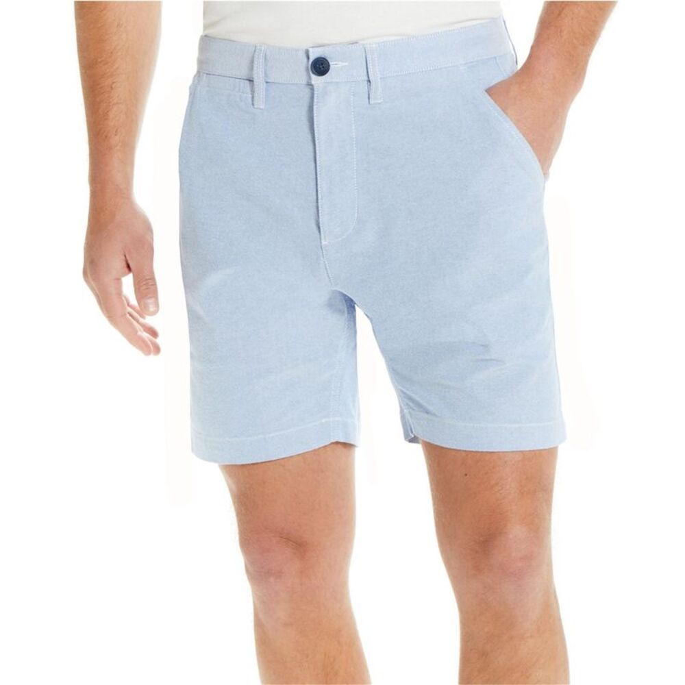 Weatherproof Mens Oxford Casual Bermuda Shorts, NWT